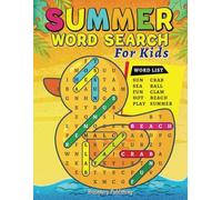 Summer Word Search for Kids: Educational and Fun Word Searches for Kids | Summer Learning Made Easy and Entertaining