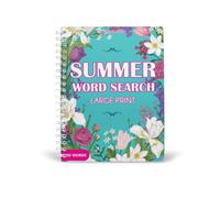 Summer Word Search Large Print