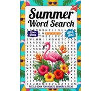 Summer Word Search Large Print For Adults: 1800+ Challenging Words, 90 Relaxing Summer-Themed Word Find Puzzle Book for Seniors and Teens with Full Solutions