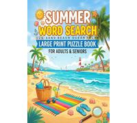 SUMMER WORD SEARCH: Large Print Puzzle Book for Adults & Seniors