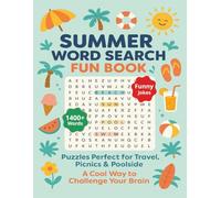 Summer Word Search Puzzle Book: A great gift for puzzle lovers who crave a summer twist. Easy to Read Print about Summer, Ice Cream, Vacation and Many More. 8.5x11 inches.
