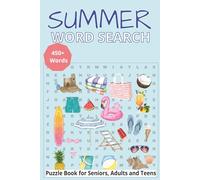 Summer Word Search Puzzle Book: Puzzle Book for Seniors, Adults and Teens | 50+ Puzzles | Great for Travelling and Gifts | Enjoy the Summer