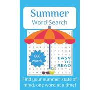 Summer Word Search Puzzle Book: Seasonal Word Searches with Easy to Read Print about Summer, Beach, Camping and More | 6x9 inches, 110 pages | 55 ... Time (4-Seasons Word Search Puzzle Books)