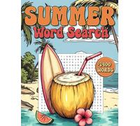 Summer Word Search: Puzzle Book With Solutions To Keep Brain Active & Relaxed For Teens, Adults & Seniors - Summer Activities Idea
