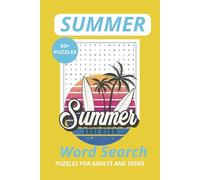 Summer Word Search Puzzle Book: Word Search Puzzle for Summer Holiday and Summer Vacation