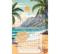 Summer Word Search Puzzle Book: Word Searches with Easy to Read Print about Summer, Seasons, Beach and more | 6x9 inches, 110 pages | 50+ Puzzles … Gift for Vacations, Holidays and Free Times
