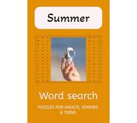 Summer Word Search Puzzle Book: Word Searches with Easy to Read Print about Summer, Summer Holiday, Summer Activities and More | 6x9 inches, 110 pages ... Gift for Vacantion, Holidays and Free Times