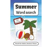Summer Word Search Puzzle Book: Word searches with Easy to Read Print about Summer, Vacation, Travel and More |6x9 inches, 110 pages | 50+ Puzzles ... Traveler (Season Series Puzzle Word Search)