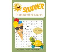 Summer Word Search Puzzle Book: Word Searches with Easy to Read Print about Summertime, Vacation, Beach and more | 6x9 inches, 100 pages | 50 Puzzles ... Gift for Birthdays, Holidays and Free Times