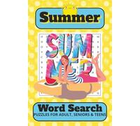 Summer Word Search: Word Search Book about Summer | 6x9 inches, 110 pages | 50+ Puzzles | 800+ Words | Solutions included