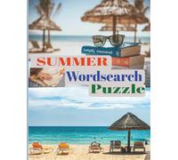 Summer Wordsearch Puzzle Book: Summer Wordsearch Puzzle Book 8.5x11 Inches.