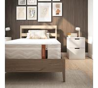 Summerby Colchón híbrido Sleep No2 Spring y Envirofoam® Box Top | Individual: 90 cm x 190 cm