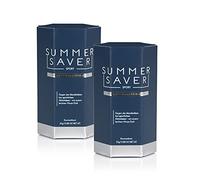 Summersaver Palitos antirozaduras deportivos, 25 g, color azul petróleo (juego de 2 unidades) | protección duradera y eficaz contra el roce de heridas | dermatológicamente probado | sin aluminio y libre de PEG [vegano y sin experimentación con animales]