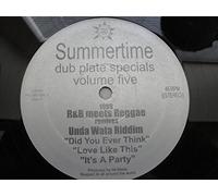 Summertime Dub Plate Specials Volume Five Vinyl 45rpm Record R & B meets Reggae remixes Unda Wata Riddim Did You Ever Think Love Like This It's A Party