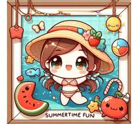 SUMMERTIME FUN: a coloring book