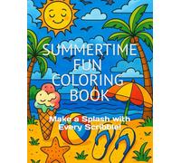 Summertime Fun Coloring Book