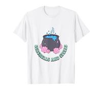 Summerween Art Conchas Y Hechizos Camiseta