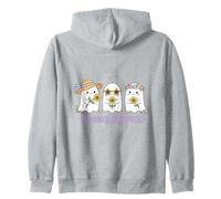 Summerween Art Spooky Summer Ghosts Lindo Kawaii Sudadera con Capucha