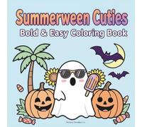 Summerween Cuties Bold & Easy Coloring Book