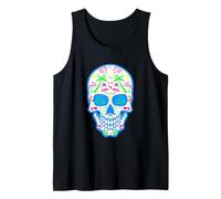 summerween halloween verano azúcar calavera tropical isla gótica Camiseta sin Mangas