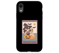 Summerween Hot Goth Summer - Divertida carta de tarot con forma de bruja Carcasa para iPhone XR