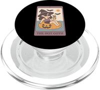 Summerween Hot Goth Summer - Divertida carta de tarot con forma de bruja PopSockets PopGrip para MagSafe
