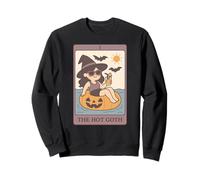 Summerween Hot Goth Summer - Divertida carta de tarot con forma de bruja Sudadera