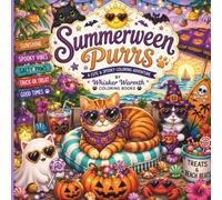 Summerween Purrs: A Cute & Spooky Coloring Adventure Featuring Cats, Beaches, Pumpkins & Sweet Summer Fun