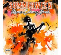 Summerween Reverse Coloring Book: Sunny Halloween Scenes, Cute Monsters, and Spooky Beach Adventures