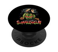 Summerween Vibes Sweet Ice Cream Watermelon Summer Halloween PopSockets PopGrip Adhesivo