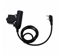 Summerwindy U94 PTT Cable para Z Bowman Elite II HD01 HD02 HD03 Auriculares para UV-5R UV-GT- Ham Radio de Kenwood