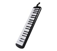 summina Melodica Instrumentensätze Melodica Instrument 37 Teclas Melodica Instrument Melodica Air Piano Teclado con 2 Tubo de soplado Soft 2 Boquillas Melodica Instrumentos de Viento con Bolsa de