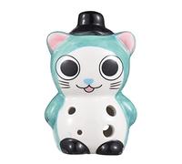 summina Ocarina de cerámica de 6 agujeros, instrumento Musical de estilo Animal bonito con cordón, partitura musical para amantes de la música y estudiantes
