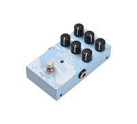 summina Pedal de efecto de guitarra, pedal de reverberación digital, modelado digital, efecto de reverberación con selección de reverberación de 9 modos para guitarra y bajo, universo