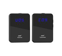 summina Sistema inalámbrico de monitor intraural, transmisor y receptor UHF, Plug and Play, reducción de ruido, para ensayo de banda de estudio en vivo (1 transmisor y 1 receptor)