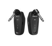 summina UHF Transmisor inalámbrico y receptor Sistema inalámbrico de audio recargable TX y RX 6.35mm Plug 50M Rango de transmisión para guitarra eléctrica Piano Flauta Tambor