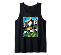 Summits Don't Apologize es motivación para la Aventura al Camiseta sin Mangas
