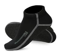 Summshall Calcetines de neopreno antideslizantes de 3 mm para hombres y mujeres, calcetines de aleta cálidos, calcetines térmicos de natación para agua fría, esnórquel, kayak, playa, senderismo