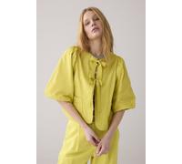 Summum Woman Blouse Taft Mimosa Yellow Talla: 34 | Chaquetas Outlet | Mujer | Amarillo