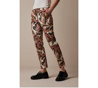 Summum Woman Trousers Painted Flower Co/ea Multicolour Talla: 40 | Pantalones pitillo Outlet | Mujer |
