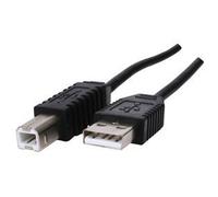 Sumnique plo - Cable de impresora para HP y Lexmark A-B (USB tipo A, macho, a USB tipo B, macho)