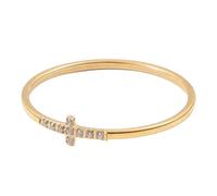 Sumpgle Anillo minimalista moderno con grabado CNC, diseño geométrico, acero de titanio, chapado en oro de 18 quilates, regalo para mujer, 5, Chapado en oro de 18 quilates