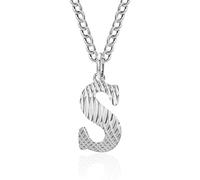 Sumpgle Collar de acero de titanio de lujo europeo y americano para mujer Cadena de clavícula de nicho Parejas Joyería colgante
