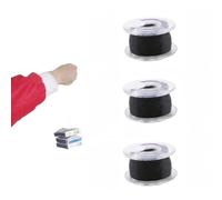 sumrica Magic - Juego de 3 carretes de hilo mágico invisible de alta resistencia de grado micrón (3 unidades) - Filamento de levitación de bajo brillo de alta resistencia (400 m/carrete)