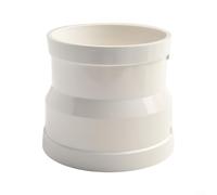 Sumsoctober Adaptador reductor de tubería de ventilación, accesorios de tubería, acoplador de reducción de tubería de conducto redondo, reductor de conductos de 100 a 75 mm, 125 a 110 mm, 150 a 110