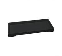Sumsoctober Bandeja de tocador de silicona para baño y cocina, moderna bandeja organizadora antideslizante para fregadero, dispensador de jabón y cuidado de la piel, caja de almacenamiento impermeable