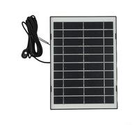 Sumsoctober Cargador solar de 10W para Arlo Pro 4/For Ultra 2/Pro 3/For Ultra/Pro 5S Robusta resistencia a la intemperie (negro)