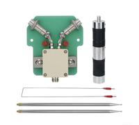 Sumsoctober Kit de antena dipolo portátil, antena de onda corta de alta frecuencia de banda ancha de 7-54 MHz 200 W, compatible con HamGeek DP200, para uso en campo de radio aficionado