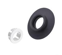Sumsoctober Kit de juntas de repuesto de silicona para grifo de descarga Ideal Standard SV01967 - 70 mm - Blanco y negro