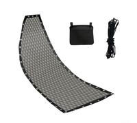 Sumsoctober Paño de repuesto para silla colgante para silla colgante - 64 x 197 x 23 cm, tela de textileno con diseño de rombos, impermeable y resistente al desgarro, funda de repuesto para tumbona de